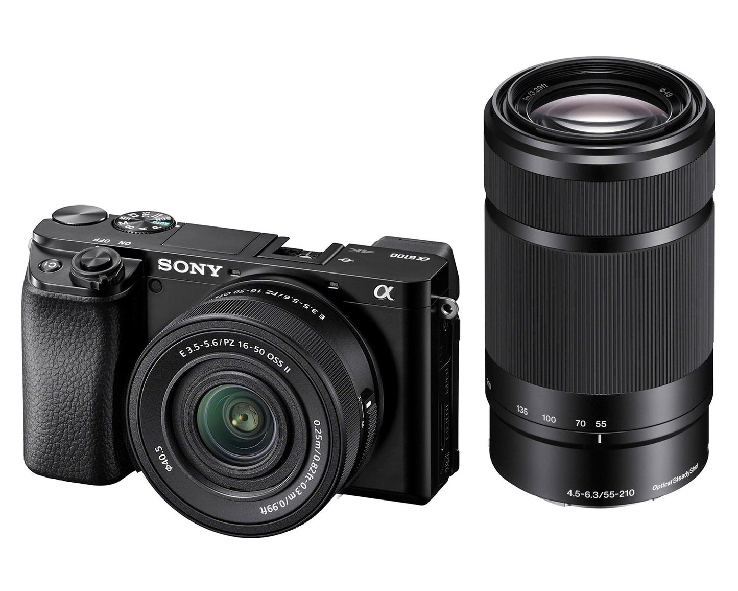 SONY ALPHA 6100 KIT 16-50 II OSS + 55-210