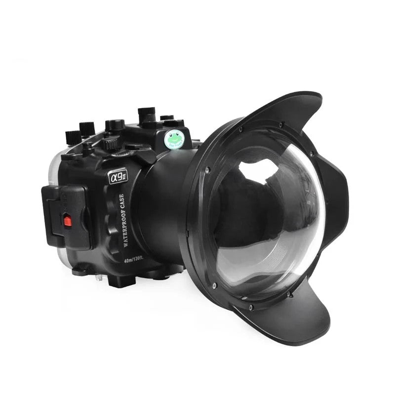 Seafrogs Sony A9 II custodia policarbonato + dome per 16-35 F4