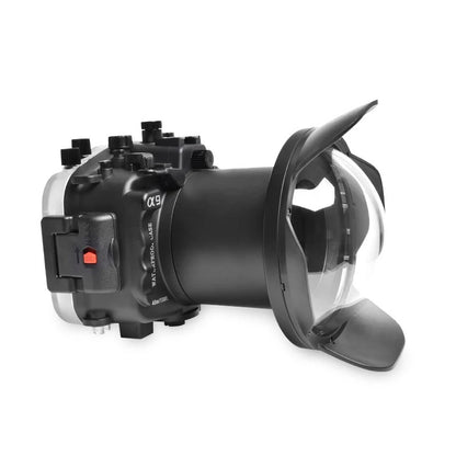 Seafrogs Sony A9 custodia policarbonato + dome per 16-35 F4