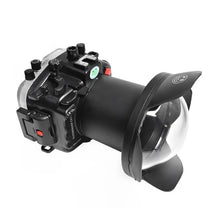 Seafrogs Sony A9 II custodia policarbonato + dome per 16-35 F4