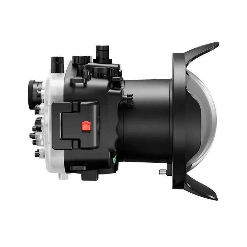 Seafrogs Sony A7R IV custodia policarbonato + dome per 16-35 F4