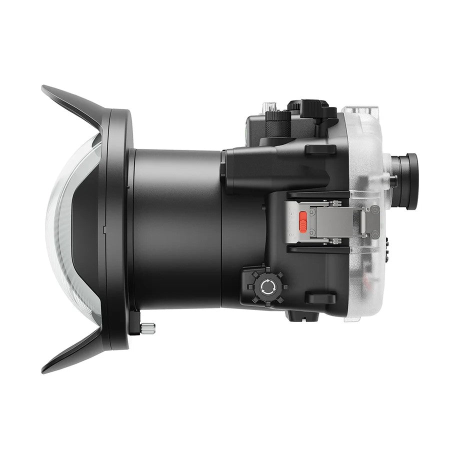 Seafrogs Canon Eos R6 MKII custodia policarbonato + dome per RF 24-105 F4 L