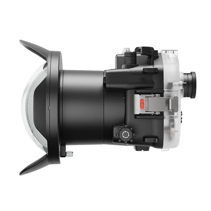Seafrogs Canon Eos R6 MKII custodia policarbonato + dome per RF 24-105 F4 L