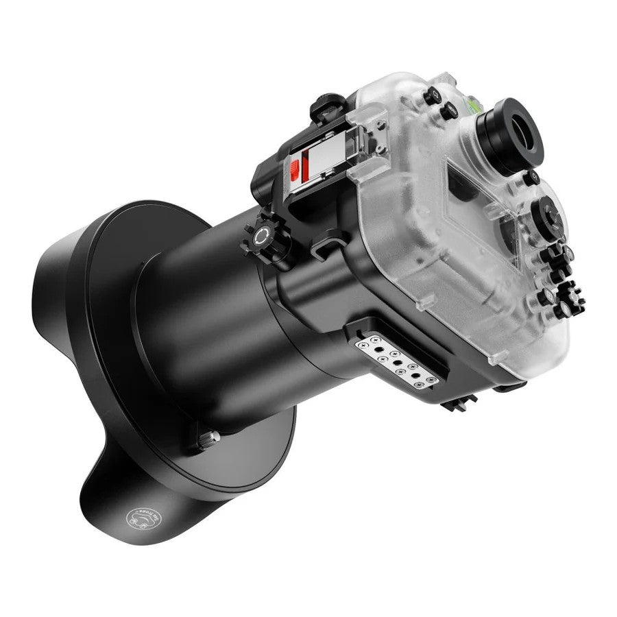 Seafrogs Sony A7R V custodia policarbonato + dome per 16-35 F4