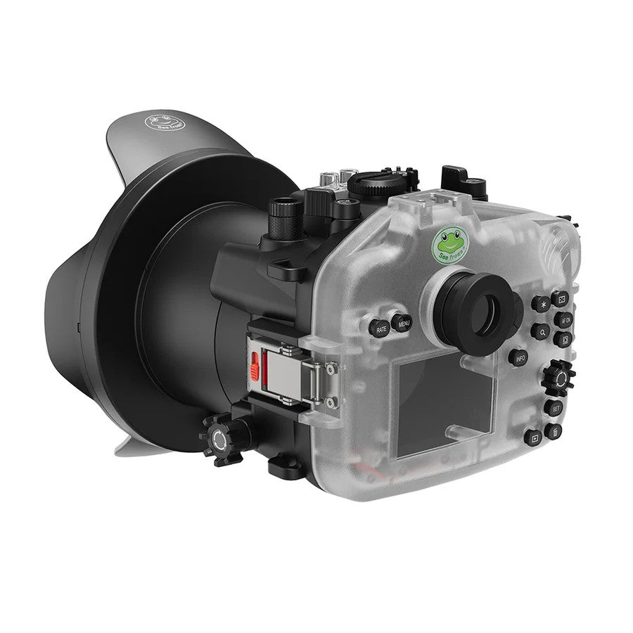 Seafrogs Canon Eos R6 MKII custodia policarbonato + dome per RF 24-105 F4 L