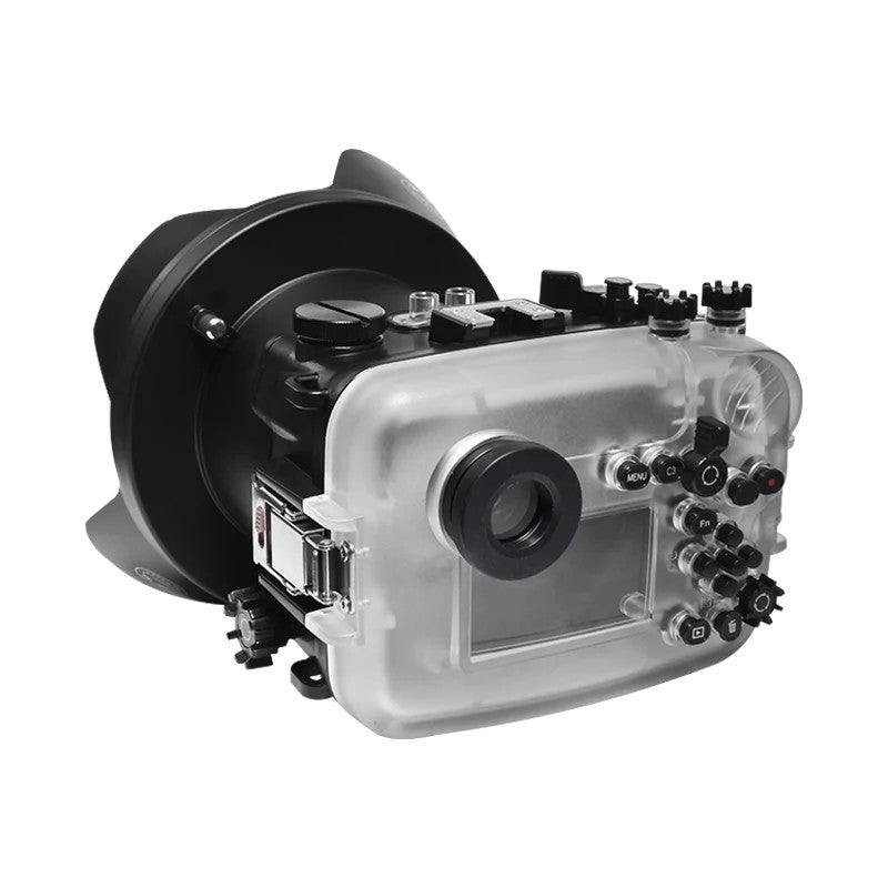 Seafrogs Sony A6600 custodia policarbonato + PORT PER 16-50