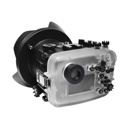 Seafrogs Sony A6600 custodia policarbonato + PORT PER 16-50