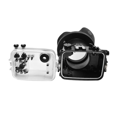 Seafrogs Sony A6600 custodia policarbonato + PORT PER 16-50