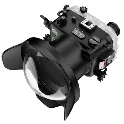 Seafrogs Sony A6700 custodia policarbonato + PORT PER 16-50