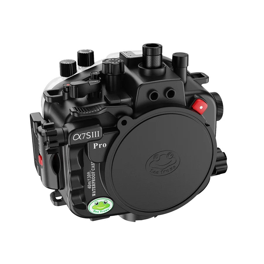 Seafrogs Sony A7S III custodia policarbonato + dome per 16-35 F4