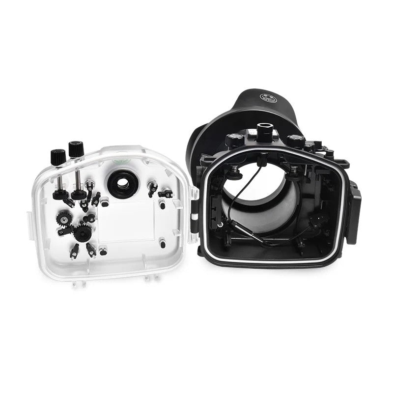 Seafrogs Sony A9 custodia policarbonato + dome per 16-35 F4