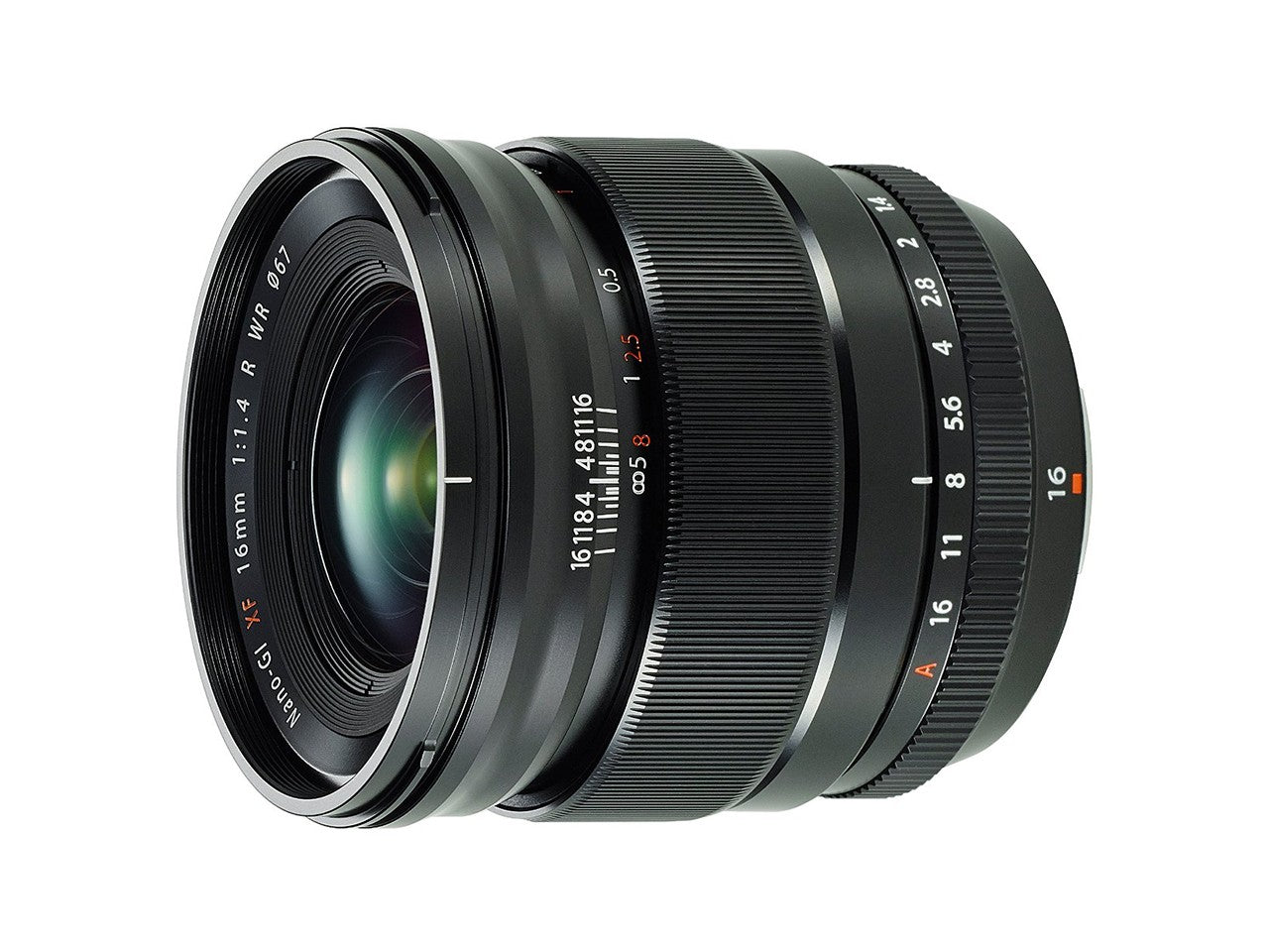 FUJI XF 16mm F1.4 R WR Nano-GI FUJINON ASPH.