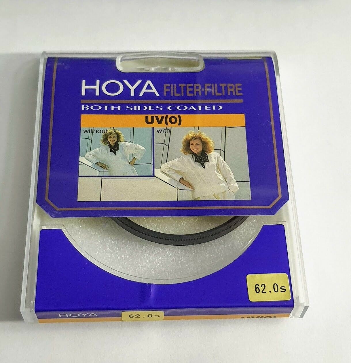 62mm Genuine OEM Hoya 62 Mm UV Coated Glass Lens Protector Filter Japan Safety