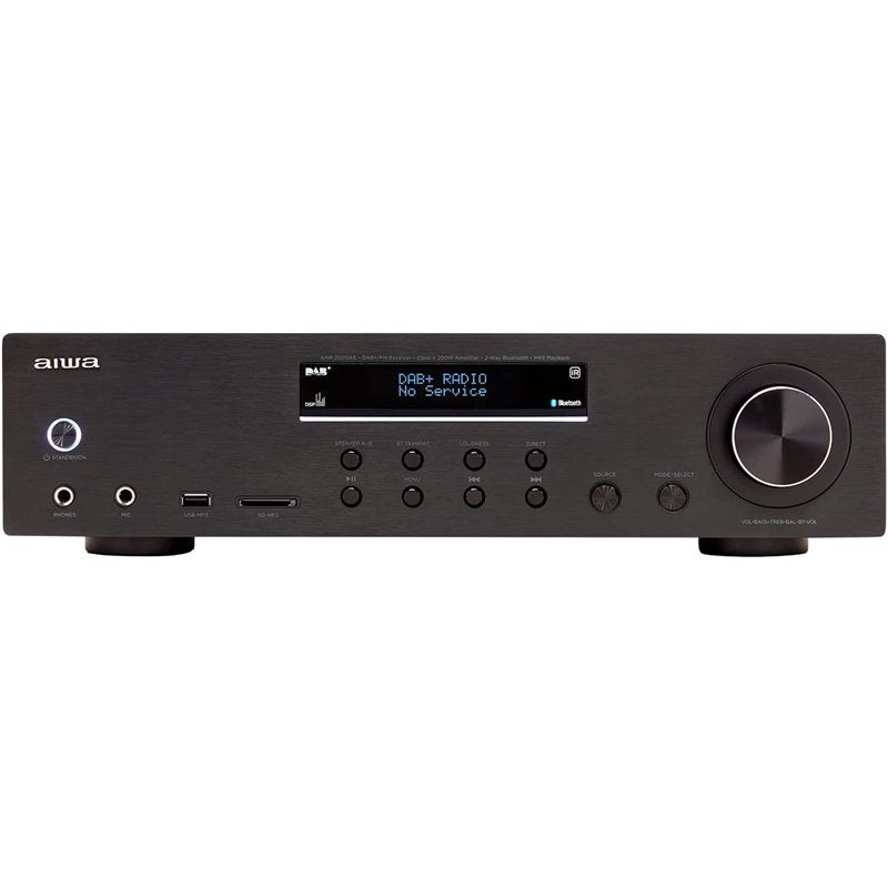 Aiwa AMR-200DAB/BK 200W, DAB+/FM - Stereo Amplifier
