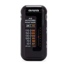 Aiwa Радио R-22BK Radio Personal Analog Black