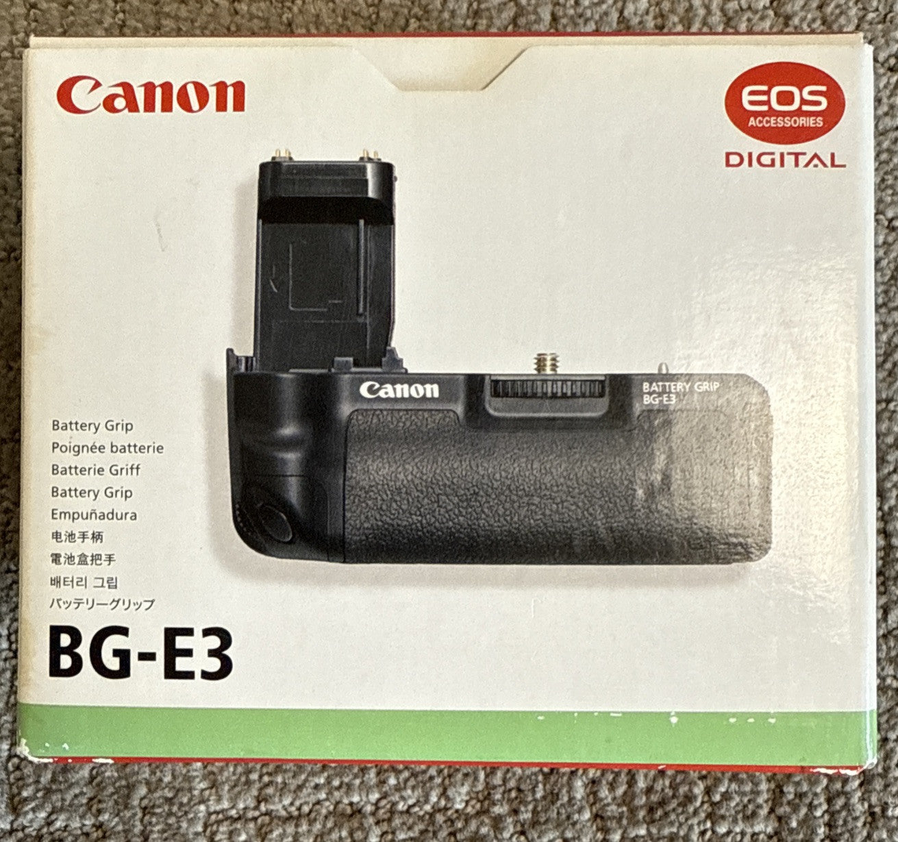 Canon BG-E3 Battery Grip for EOS DSLR 350D/400D Digital Camera