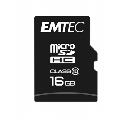 Emtec ECMSDM16GHC10CG Memory Card 16 GB MicroSD Class 10