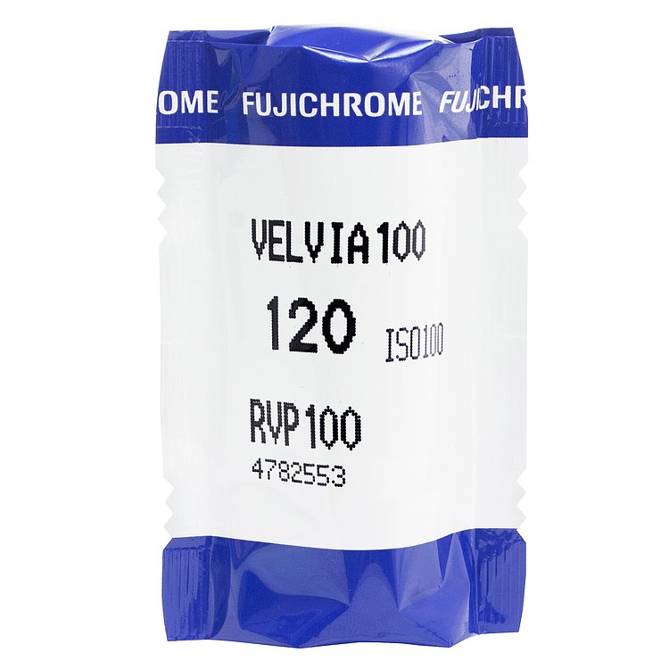 Fuji Chrome Film Velvia RVP 100-120×5