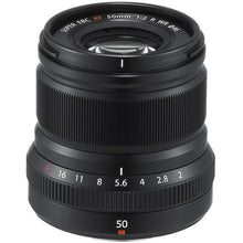 Fujifilm FU502RWRB XF 50mm F2.0 WR Lens Black