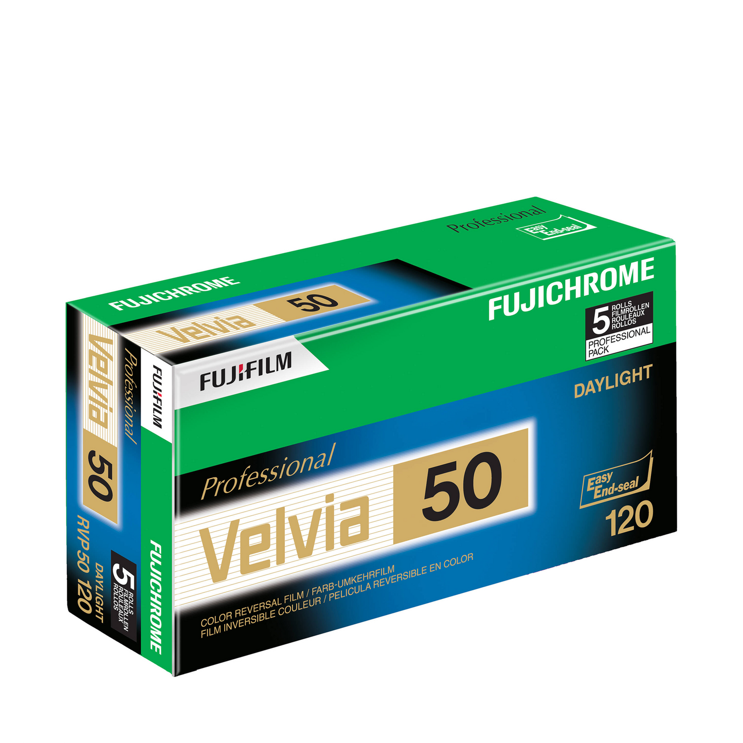 Fujifilm Fujichrome Velvia RVP 50 Color (120 Roll)
