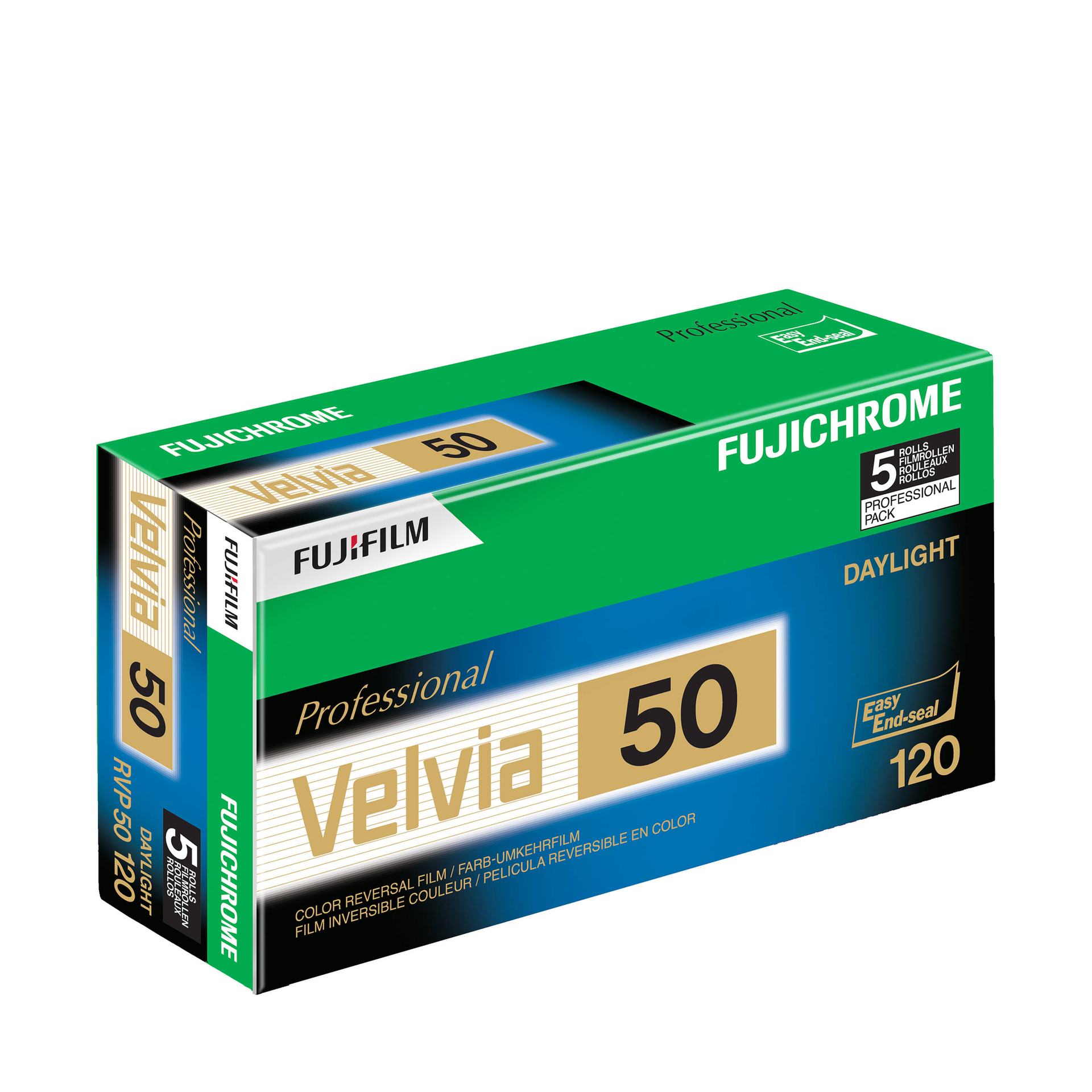 Fujifilm Fujichrome Velvia RVP 50 Color (120 Roll)