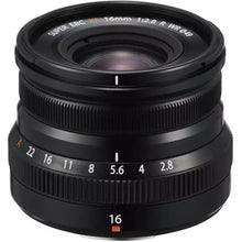 Fujifilm XF 16mm F/2.8 R WR Wide-Angle Lens - Black
