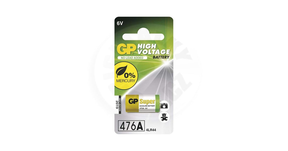 GP Super 476A/4LR44 Alkaline Battery 6V