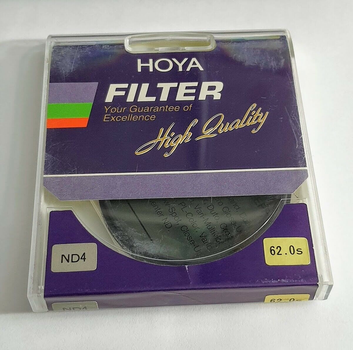 Hoya 62mm 4x 0.6 Neutral Density Filter