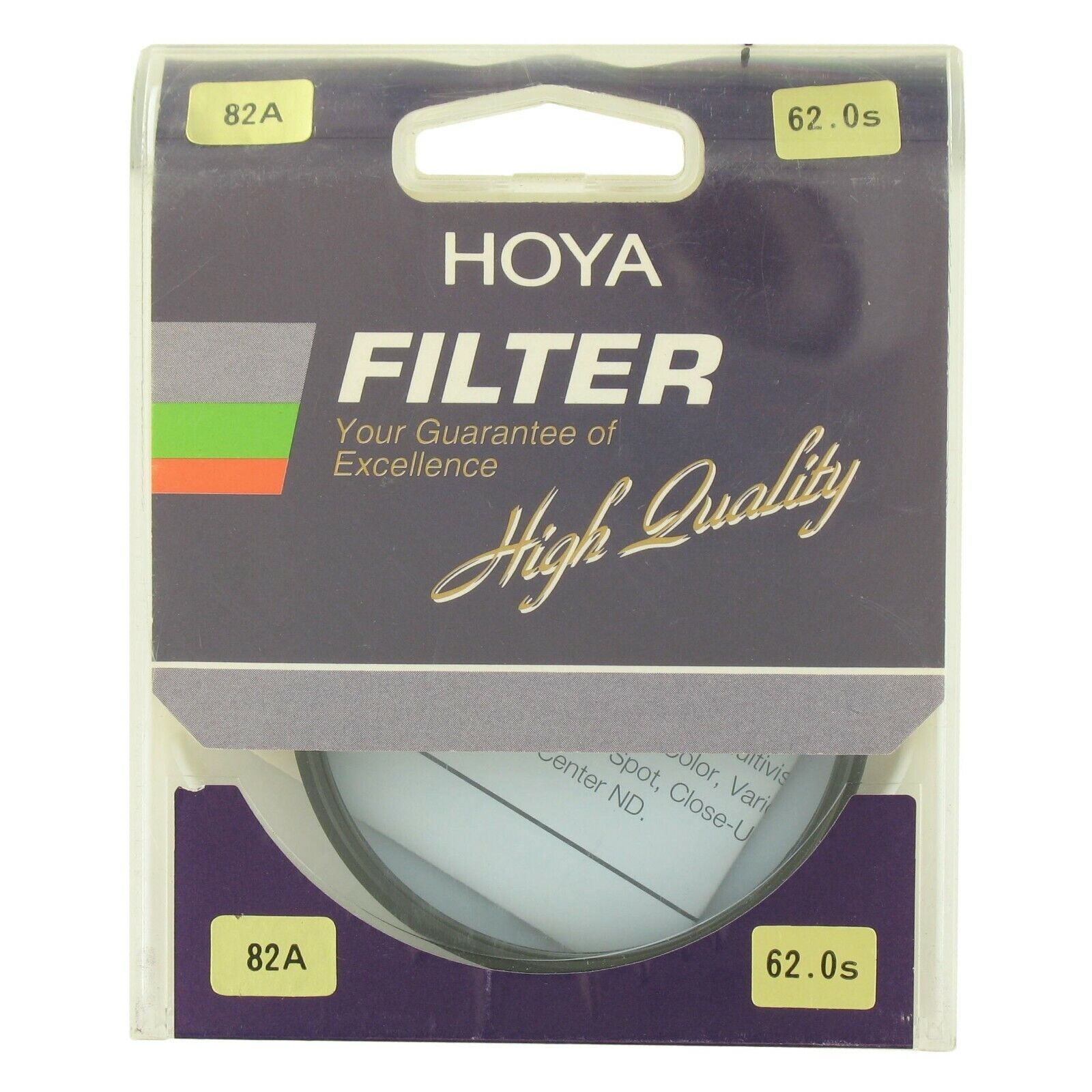 HOYA 62MM 82A Filter