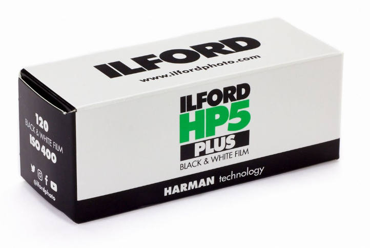 Ilford HP5 Plus ISO 400 Black And White 120 Roll Film