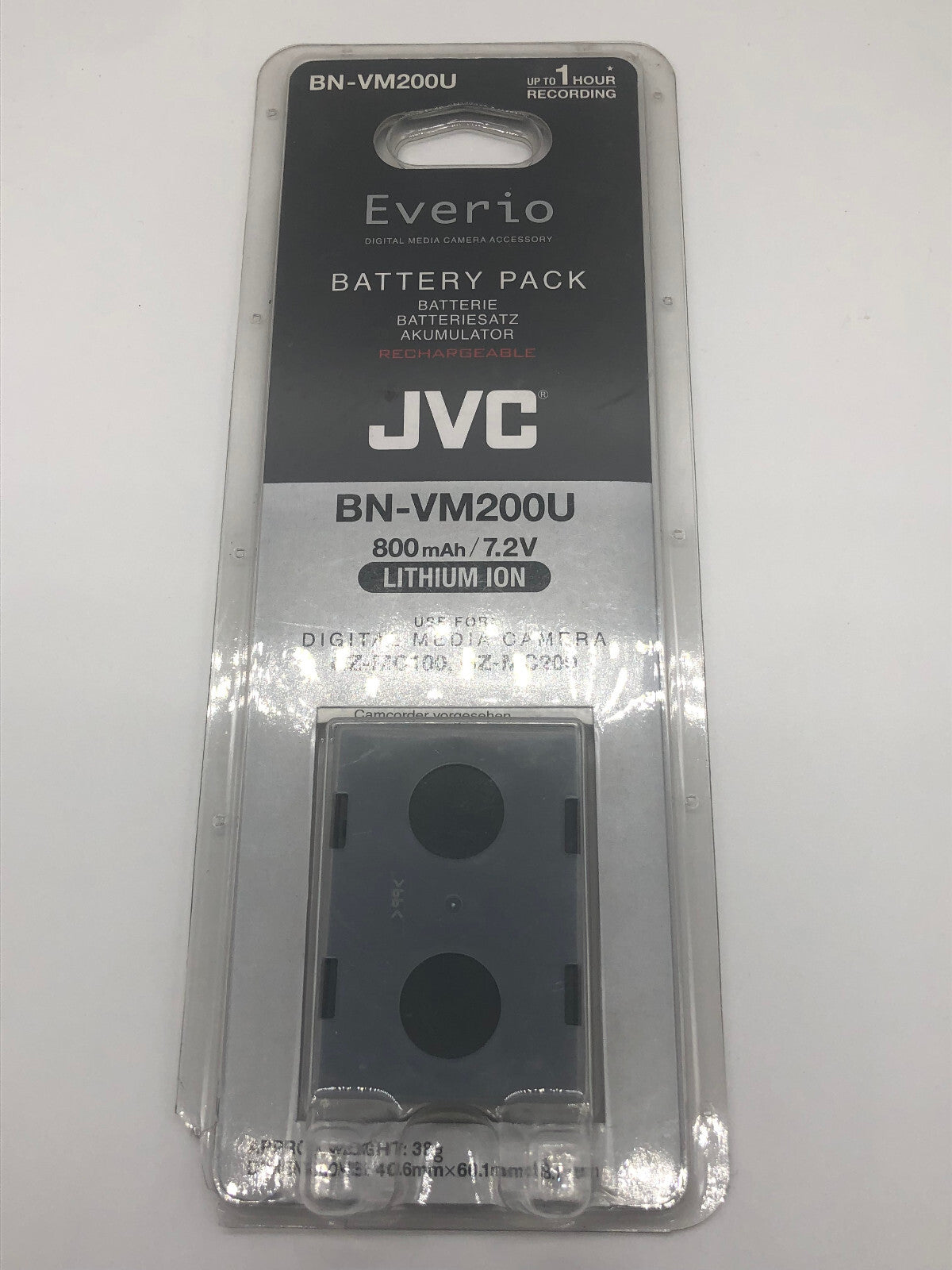 JVC Everio BN-VM200U Battery for GZ-MC100, GZ-MC200 (NEW)