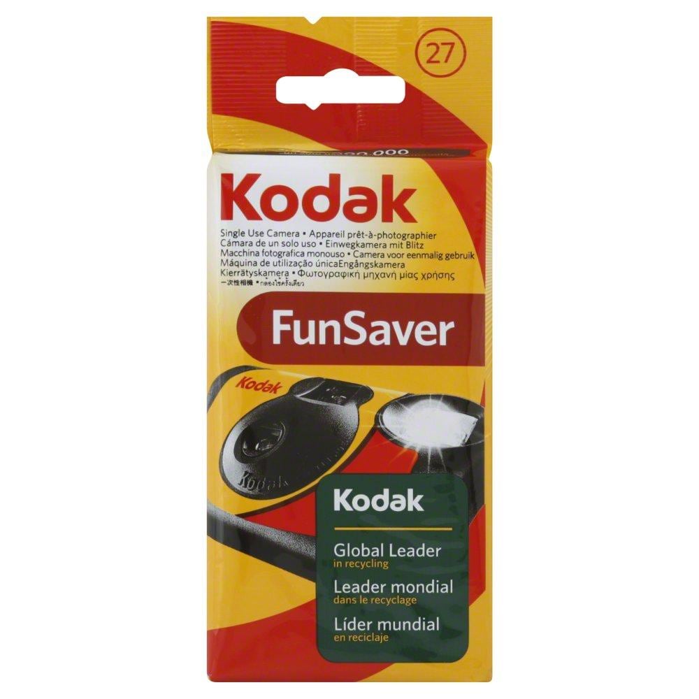 Kodak Fun Saver Camera, Single Use, 27 Exposures