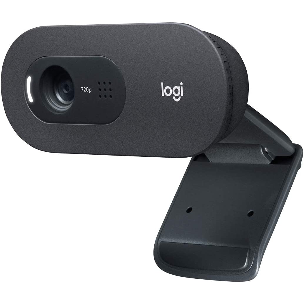 Logitech C505 HD Webcam, Black