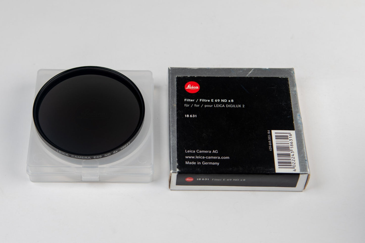Leica E69 ND X8 Filter For Digilux 2 (18631)