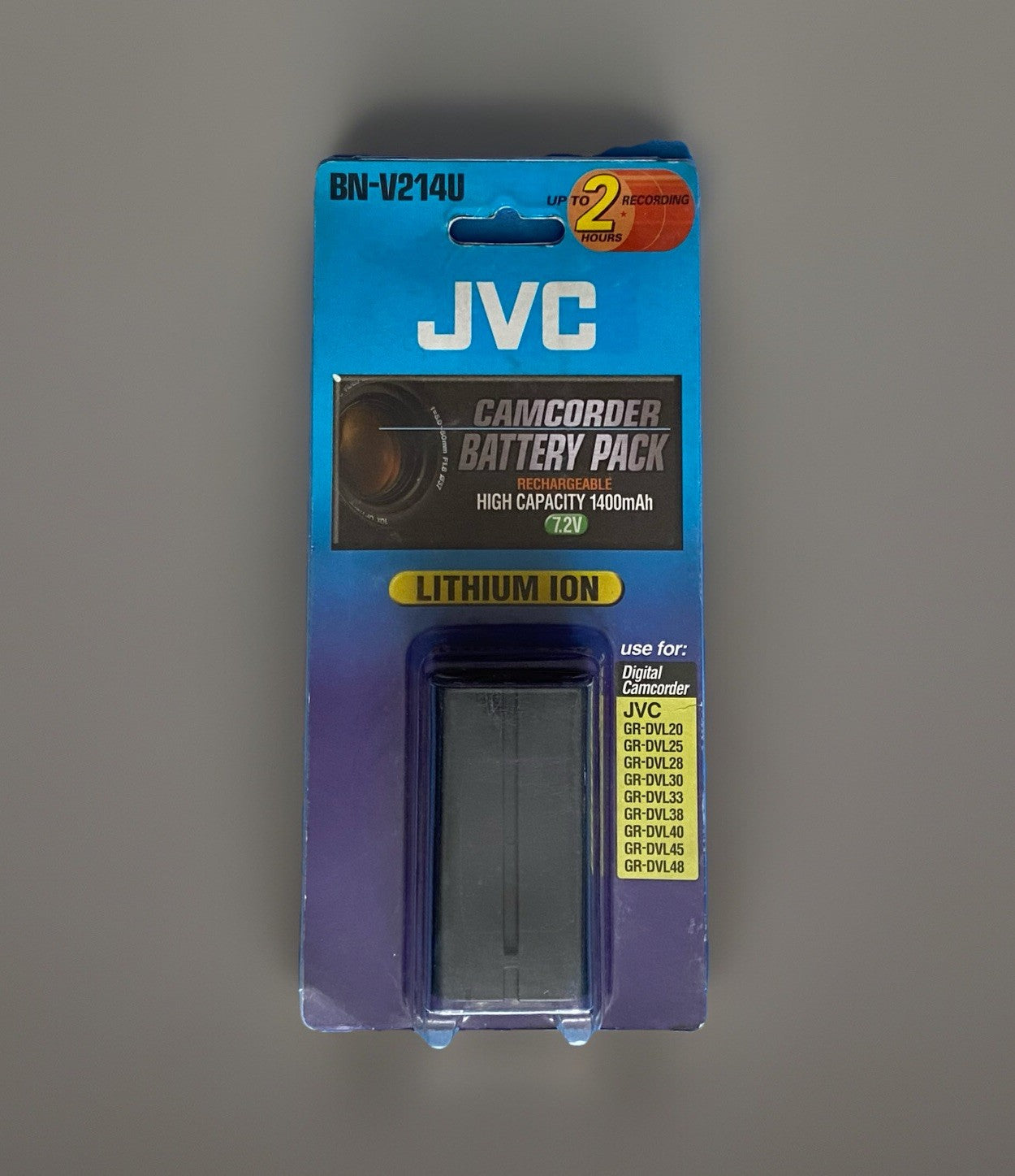 Official JVC Battery / BN-V214U / Official JVC Battery Pack Camcorder / GR-DVL