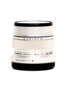 Olympus 12mm F2 Silver