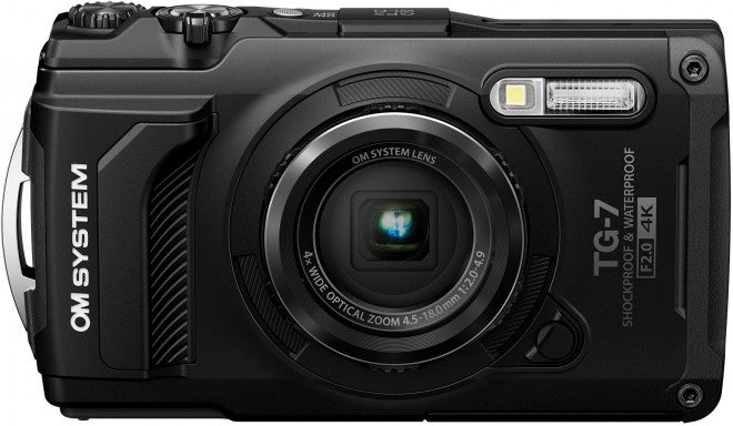 Olympus OM Digital Solutions Tough TG-7 1/2.33" Compact Camera 12.7 MP CMOS 4000 X 3000 Pixels Black