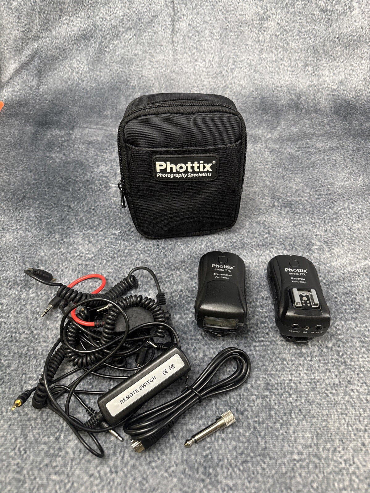 Phottix Strato TTL Wireless Flash Trigger Kit For Canon Transmitter Receiver