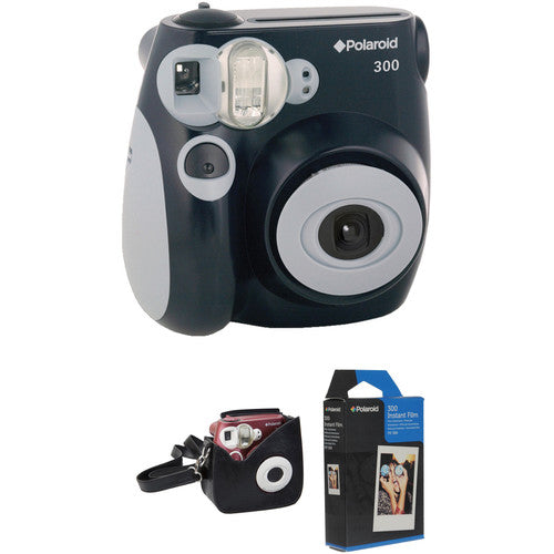 Polaroid PIC-300 Instant Camera - Black