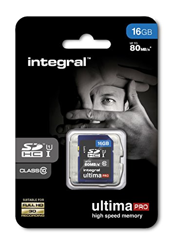 Integral UltimaPro - Flash Memory Card - 16 GB - SDHC UHS-I