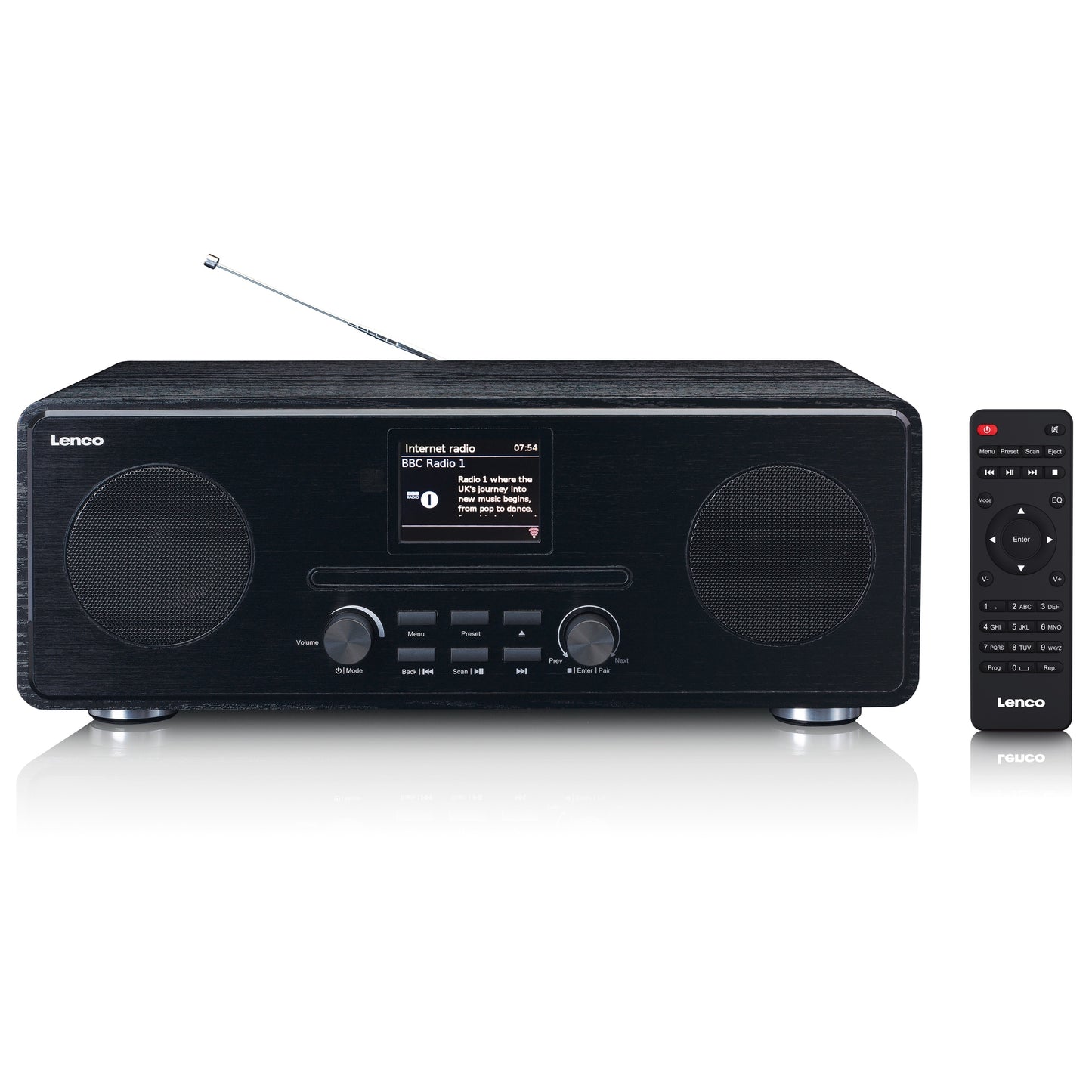LENCO INTERNET RADIO DIR-261 BLACK