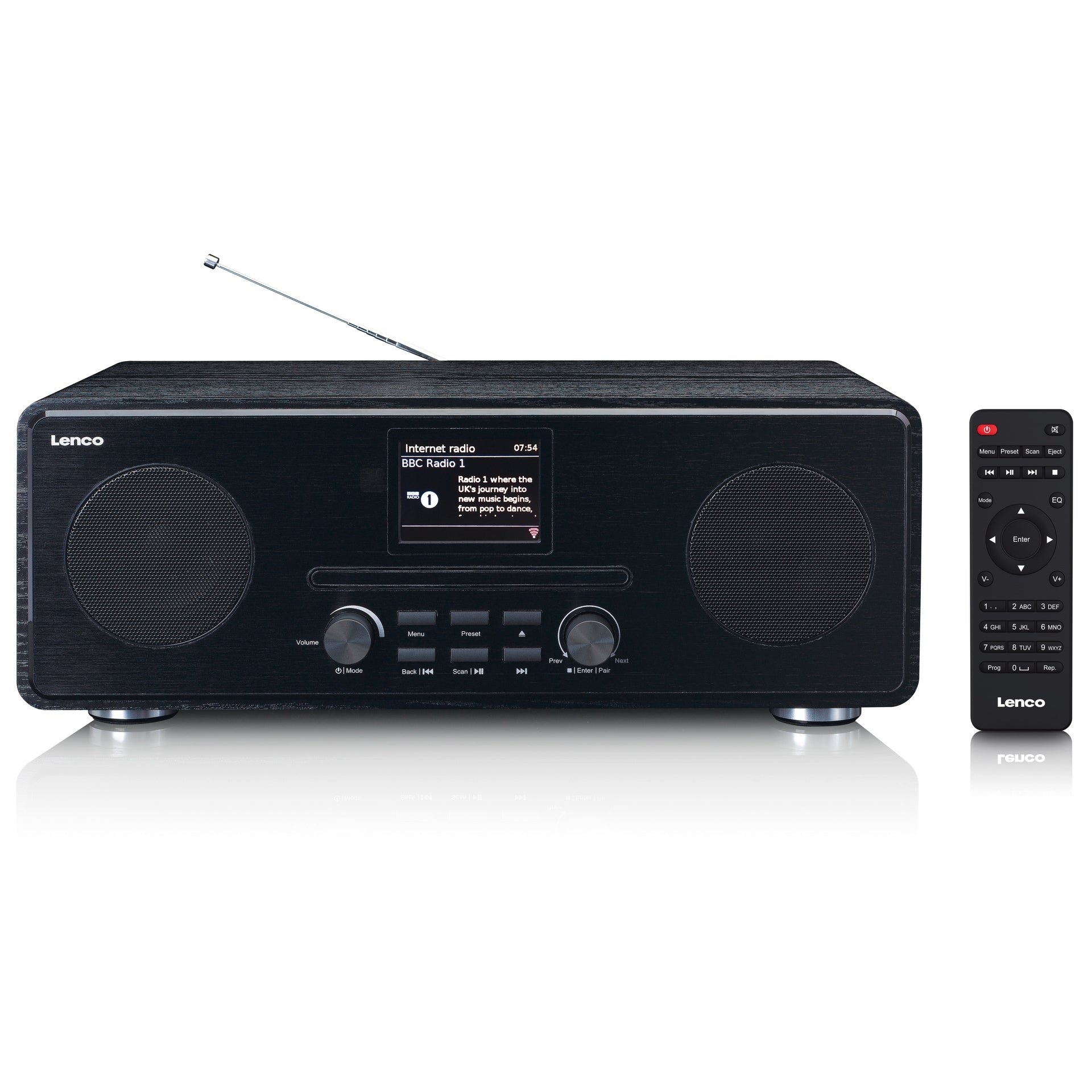 LENCO INTERNET RADIO DIR-261 BLACK