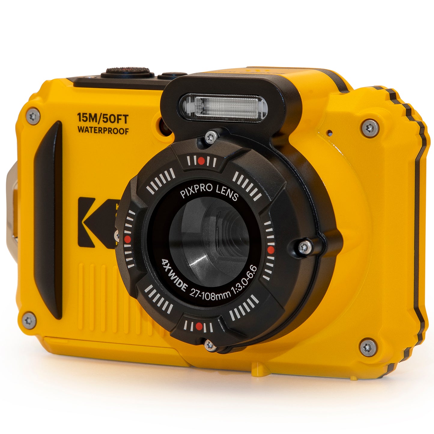 Kodak PIXPRO Yellow WPZ2 Rugged Camera with 16 MegaPixels  4x Optical Zoom