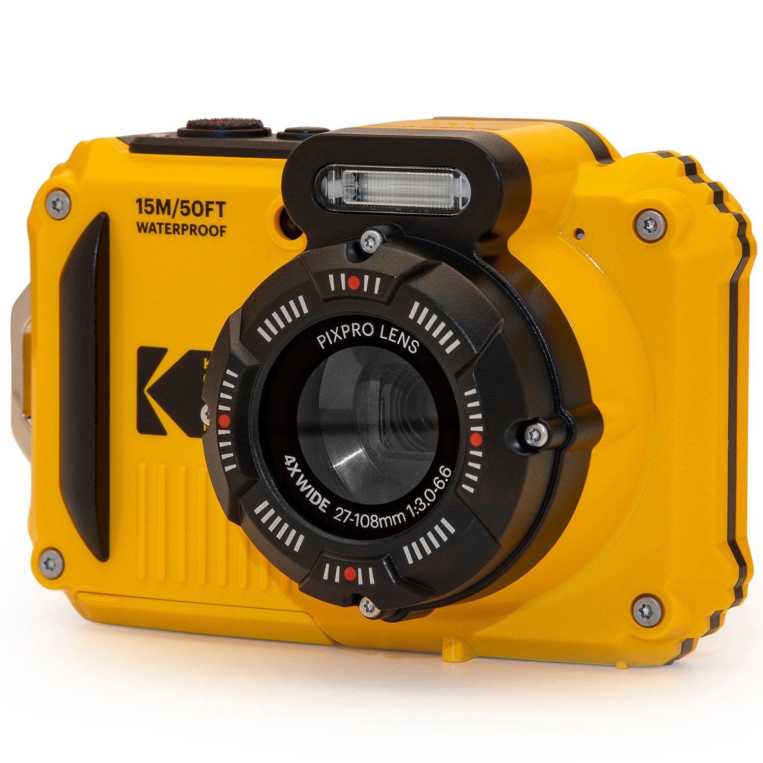 Kodak PIXPRO Yellow WPZ2 Rugged Camera with 16 MegaPixels  4x Optical Zoom