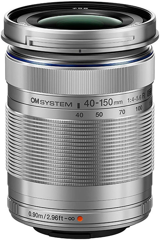 OM SYSTEM M.Zuiko Digital ED 40-150mm F4.0-5.6 R Lens - Silver