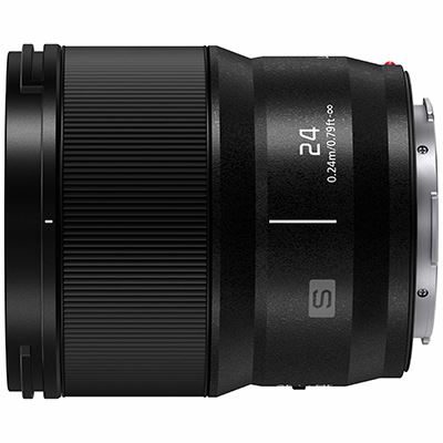 Panasonic LUMIX S 24 Mm F1.8 MILC/SLR Wide Lens Black