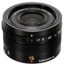 Panasonic Leica DG 15mm F1.7 Summilux Black