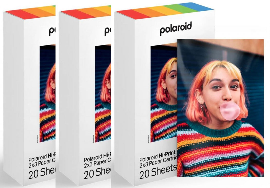 Polaroid Hi·Print Paper - 2x3 Paper Cardridge (60 Sheets)