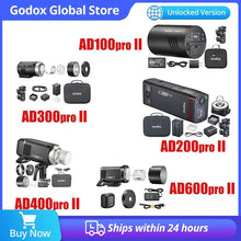 Godox AD100PROII 100W Pocket Flash with Wireless TTL High Speed Sync