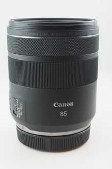 US. CANON RF OB. 85MM F 2 IS MAT. 1111002019